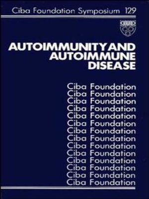cover image of Autoimmunity and Autoimmune Disease